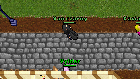 Van czarny on screen