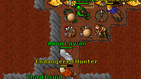 Akon Lavian on screen