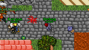 Debug on screen