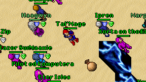 Tal'Mage on screen