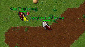 Infextus de'larox on screen