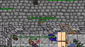 Lord Grathian on screen