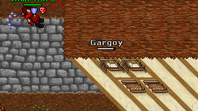 Gargoy on screen