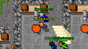 Dark Korey on screen