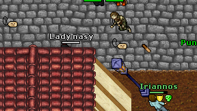 Lady nasy on screen