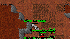 Devil Carnage on screen