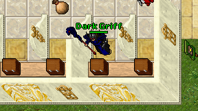 Dark Griff on screen