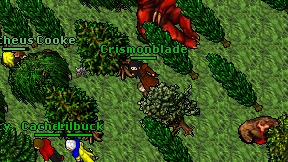 Crismonblade on screen
