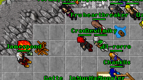 Crawond on screen