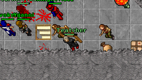 Teatcher on screen