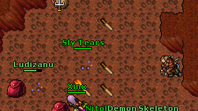 Sly Tears on screen