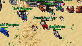 Jump Avatar on screen