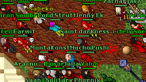 Saint darkness on screen