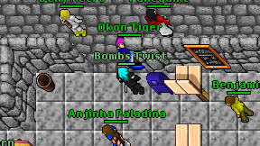 Bombs Twist on screen