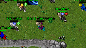 Dark Morrigan on screen