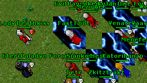 Fast Foot on screen