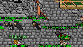 Para-Zite on screen