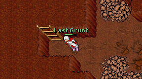 Last Grunt on screen