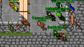 Young Alva on screen