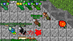Vimako on screen