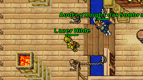 Lazer Hilde on screen