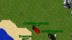 Acesino-demon on screen