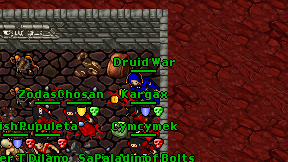 Druid War on screen