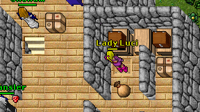 Lady Luci on screen