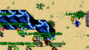 Lord Dash on screen