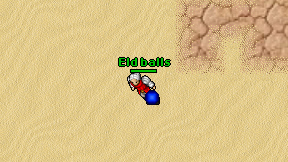 Eld balls on screen