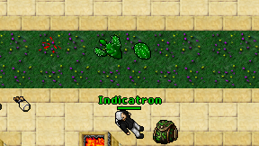 Indicatron on screen