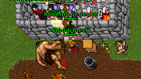 Bloodi Bleck on screen