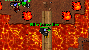 Elite Crossfire on screen