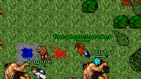Greg bonebreaker on screen
