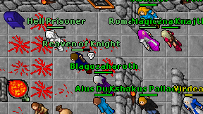 Reaven of Knight on screen
