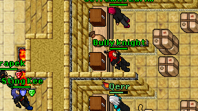 Bully knight on screen