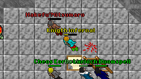 Knigth infernal on screen