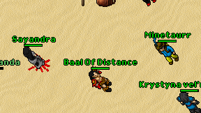 Baal Of Distance on screen