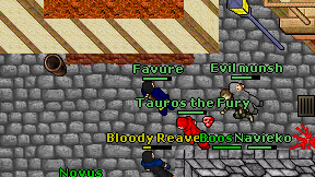 Favure on screen