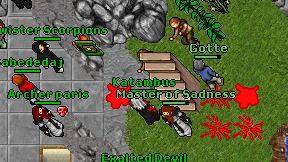 Katambus on screen