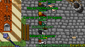 Godblesser on screen