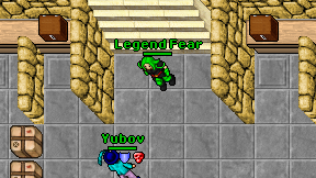 Legend Fear on screen