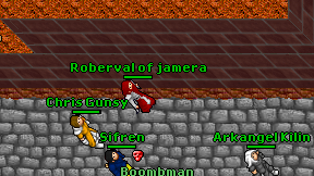 Roberval of jamera on screen