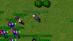 Necro Murderer on screen