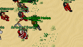 Nathazill Moon on screen