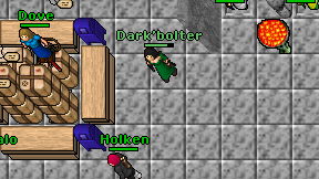Dark'bolter on screen
