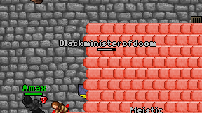 Blackministerofdoom on screen