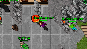 Deviouser on screen