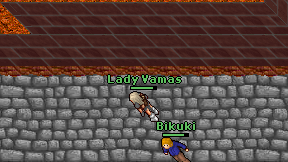 Lady Vamas on screen