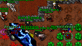 Dark Ryuuka on screen